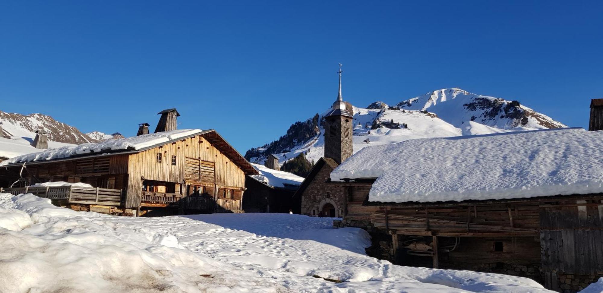 Appartement Cosy Face Aux Aravis Le Grand-Bornand Exterior photo